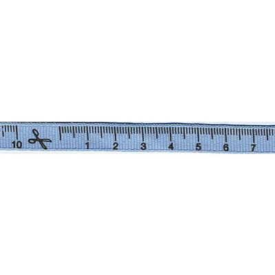 Tape Measure Ribbon Blue