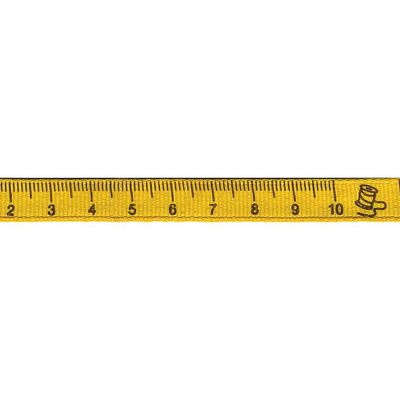 Tape Measure Ribbon Yellow