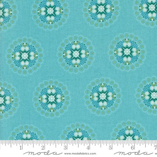 Sunday Brunch Mint Tea Crepe Geometrics