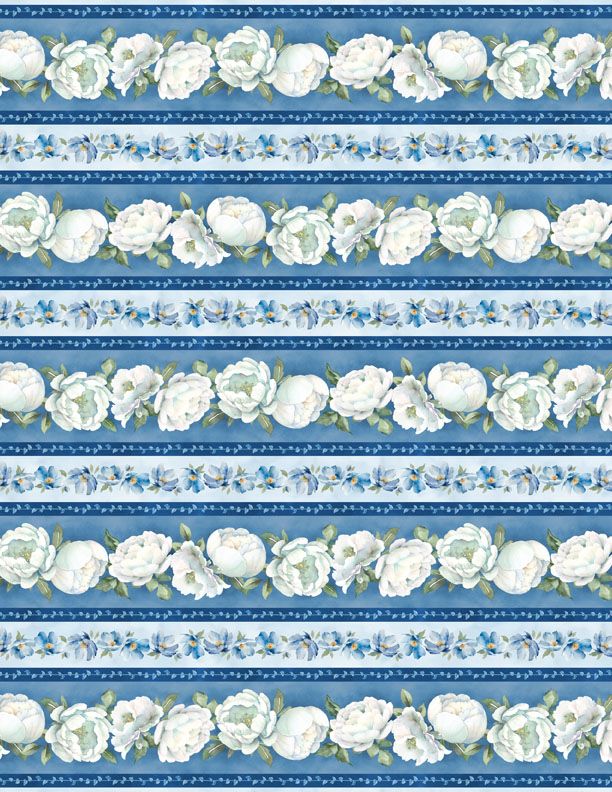 Blue Harmony Repeating Stripe Multi