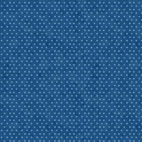 Blue Harmony Dots Dark Blue