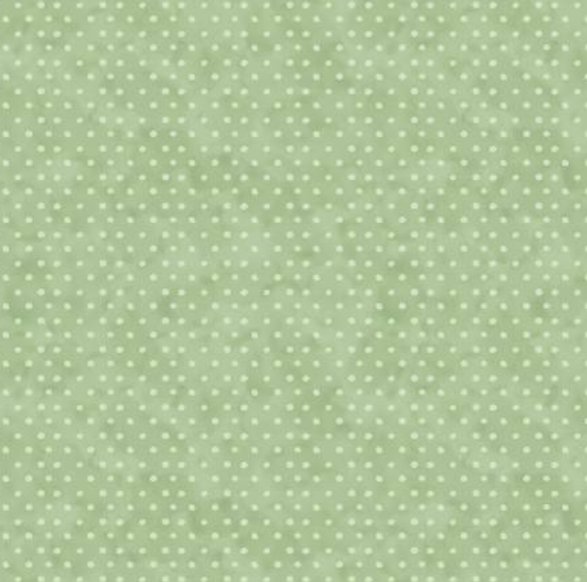 Blue Harmony Dots Green