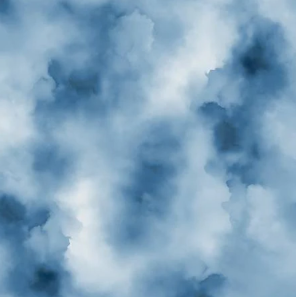 Blue Harmony Watercolor Texture Blue