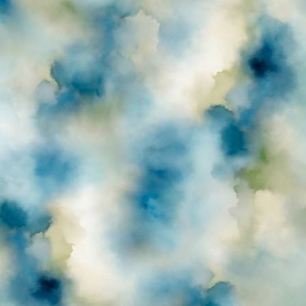 Blue Harmony Watercolor Texture Multi