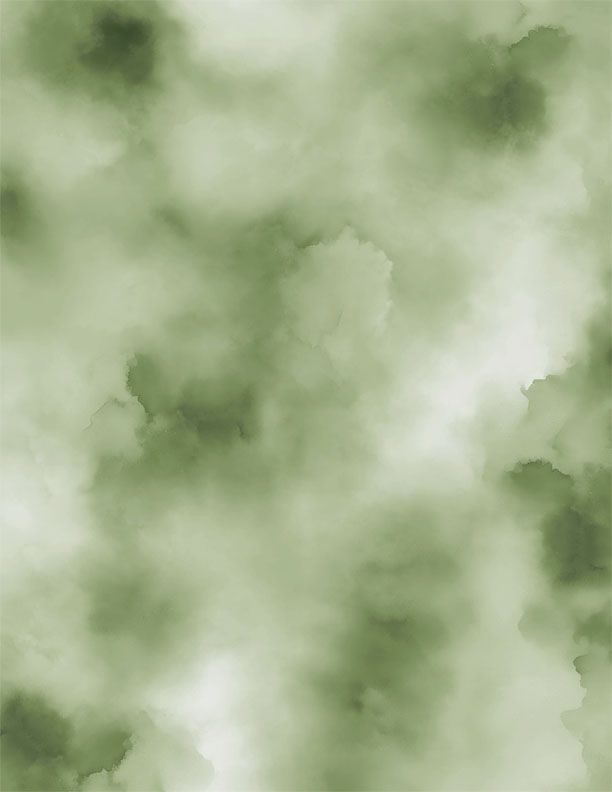 Blue Harmony Watercolor Texture Green