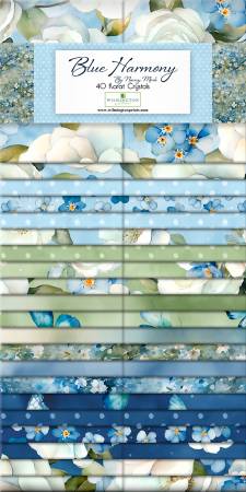 Blue Harmony 2.5" Strips