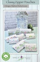 Classy Zipper Pouches Embroidery