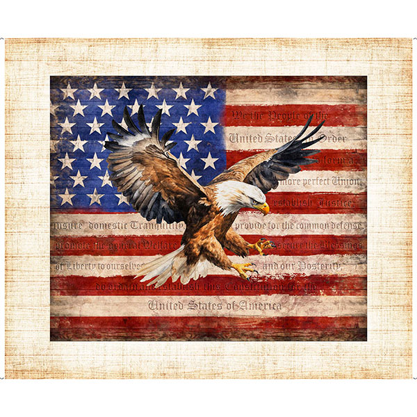 Patriot American Eagle Flag Panel