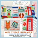 Welcome Summer Embroidery USB