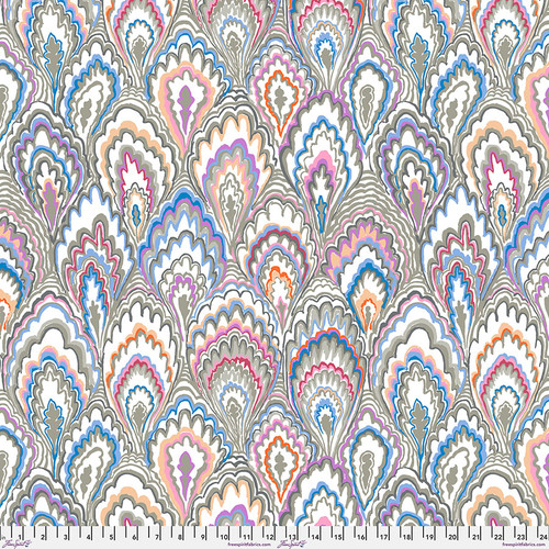 Marble Scallops Grey Kaffe