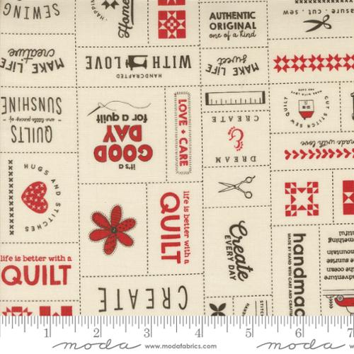 Threads Porcelain Mutli Patchwork