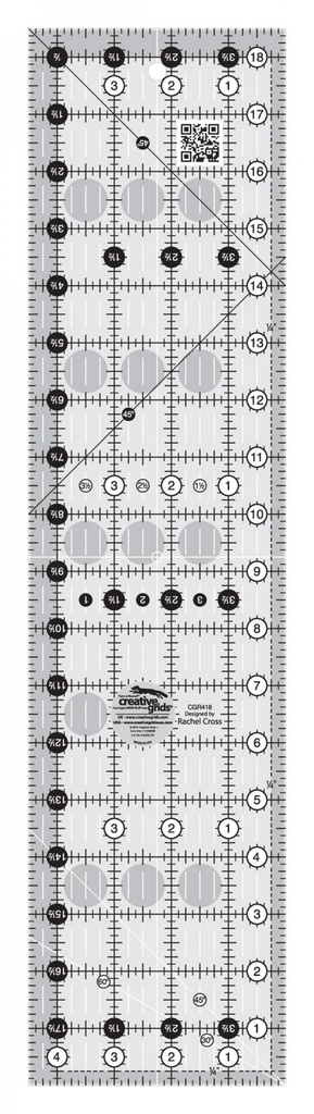 Creative Grids Ruler 4.5"x18.5"