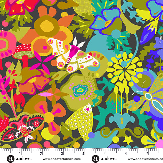 Color Wheel Night Art Theory Whole Cloth