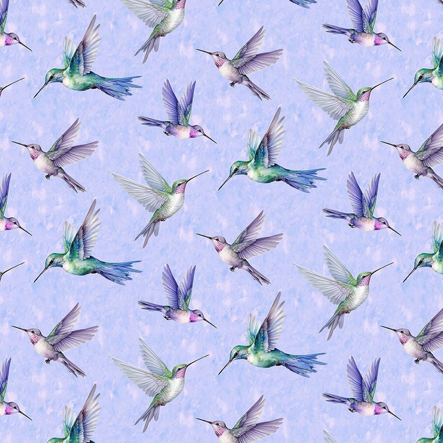 Garden Delight Flying Hummingbirds