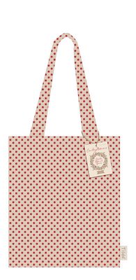 Tilda Creating Memories Bag Winter Polkadot Red