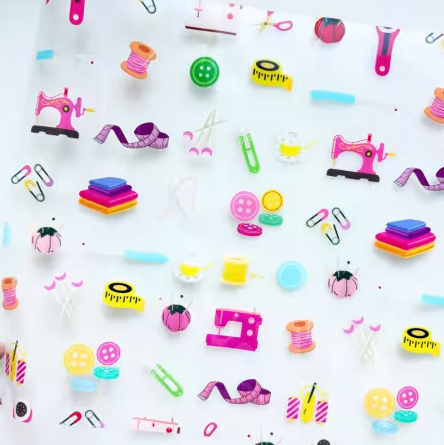 Sewing Notions Clear Vinyl 12"x52"