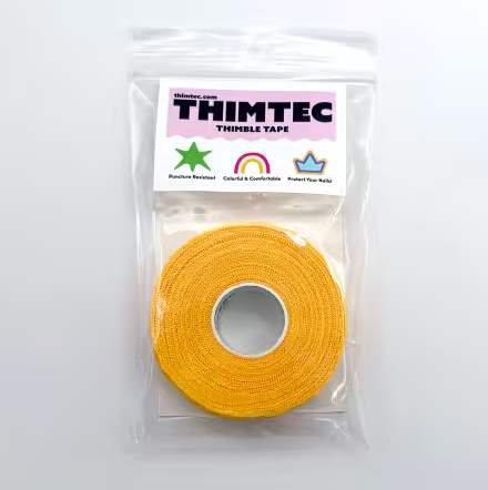 Thimtec Thimble Tape Sunshine Yellow