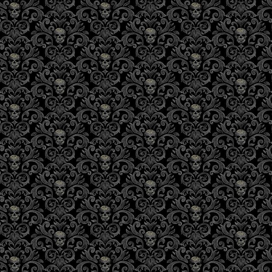 Skull Damask Pattern