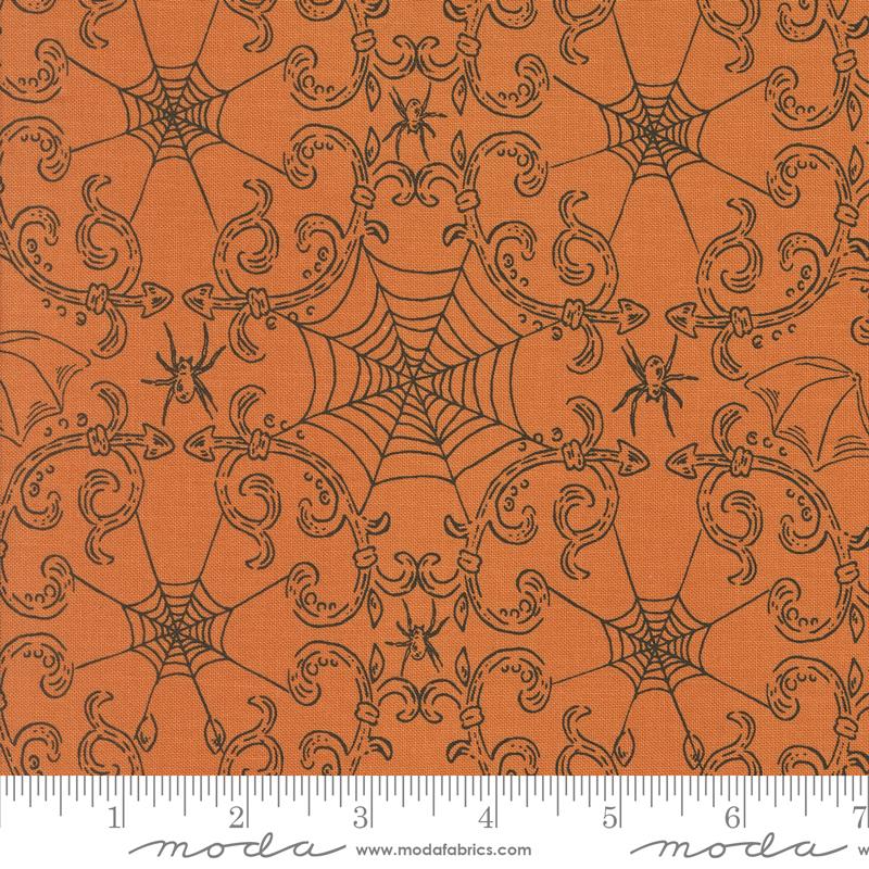 Home Sweet Haunt Rod Iron Web Pumpkin