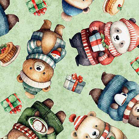 QT Cuties Christmas Bears