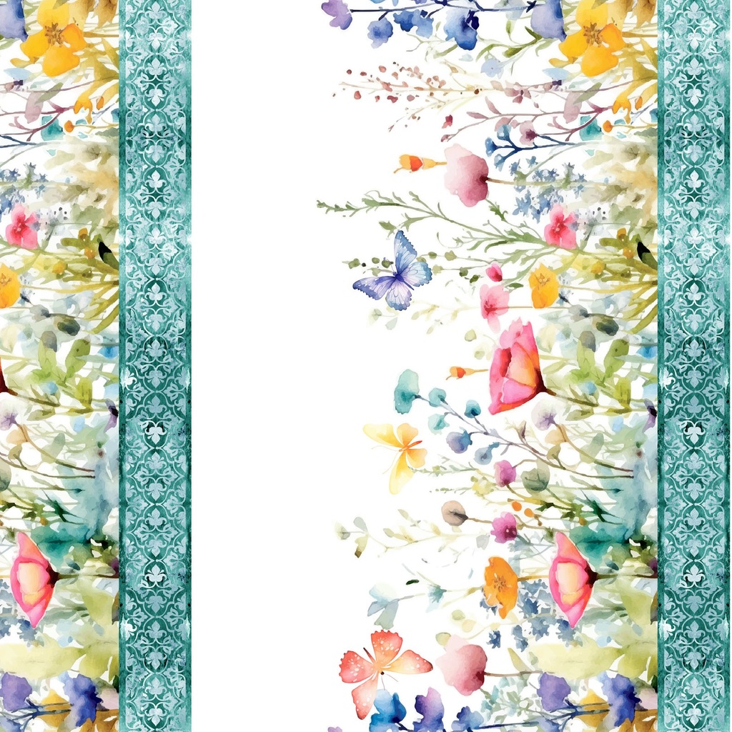 Butterfly Fantasy Border