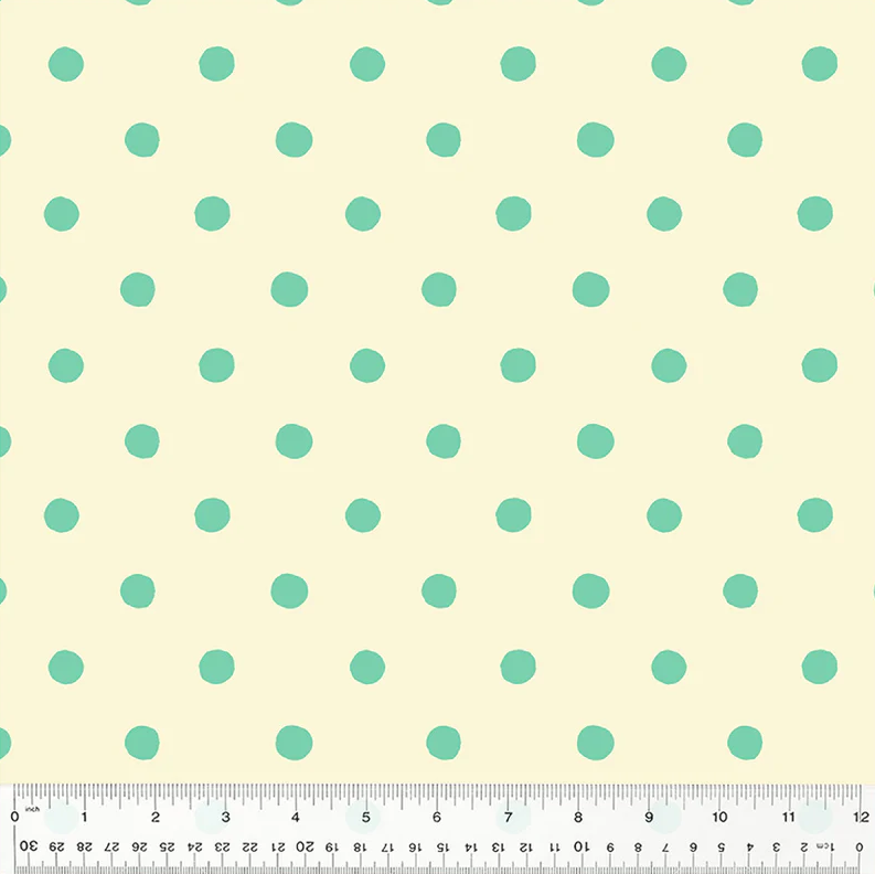 Heather Ross Studio Edit Aqua Dots