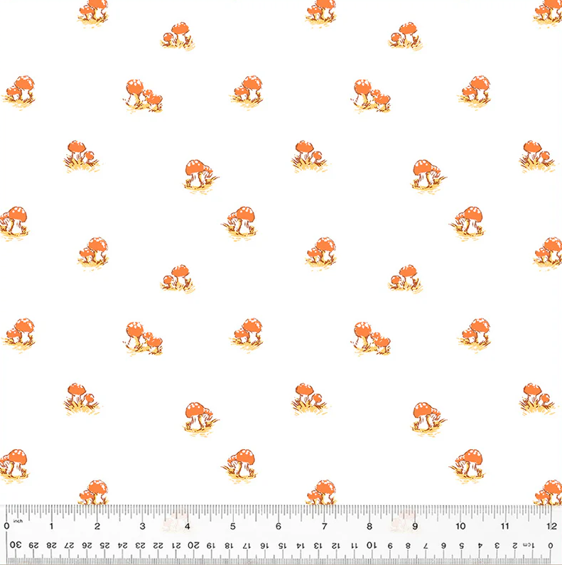 Heather Ross Studio Edit Mushrooms