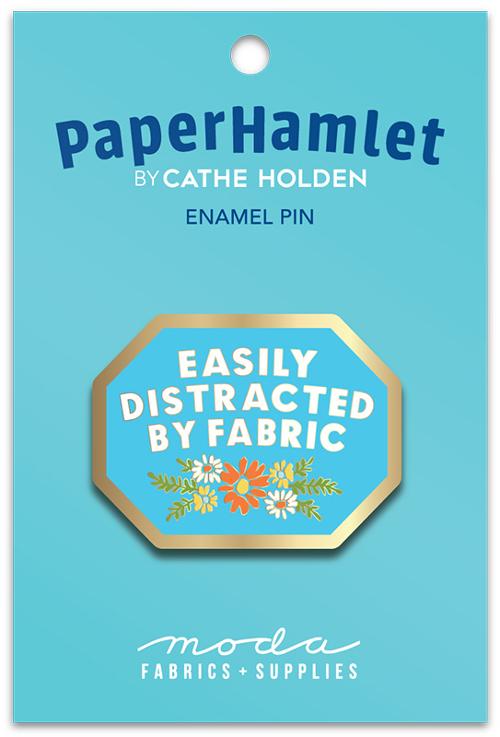 Easily Distracted Enamel Pin