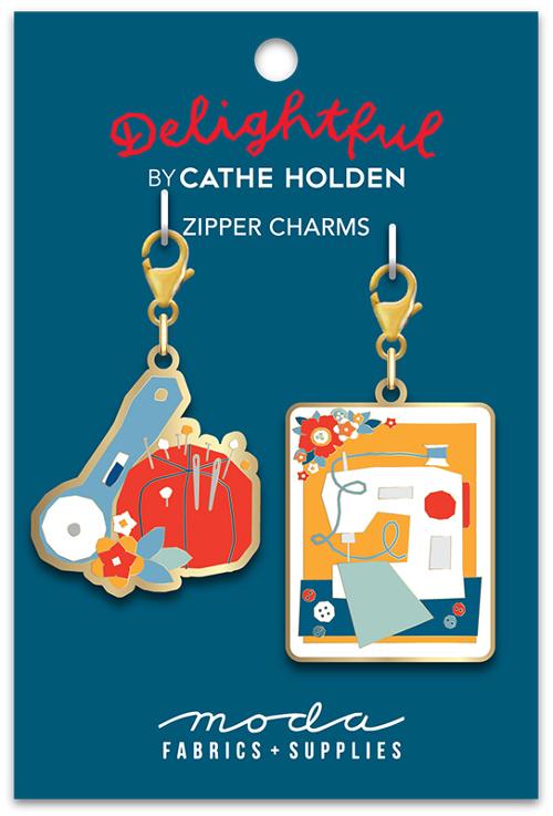 Delightful Zipper Pulls 2ct