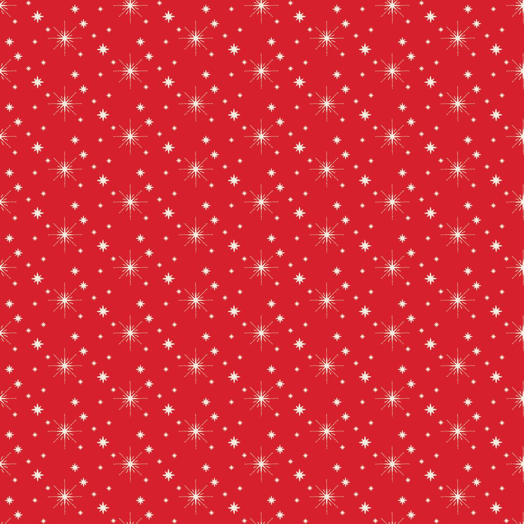 Glisten Stars Red
