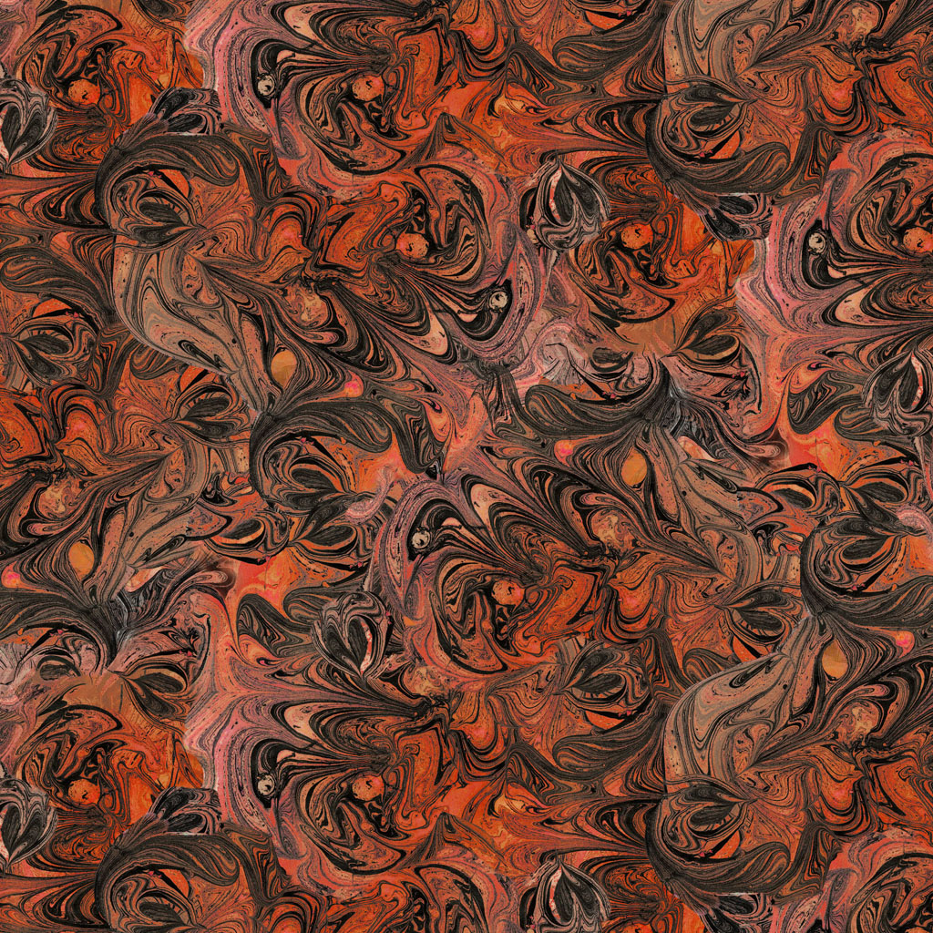 Faboolous Marbling Orange