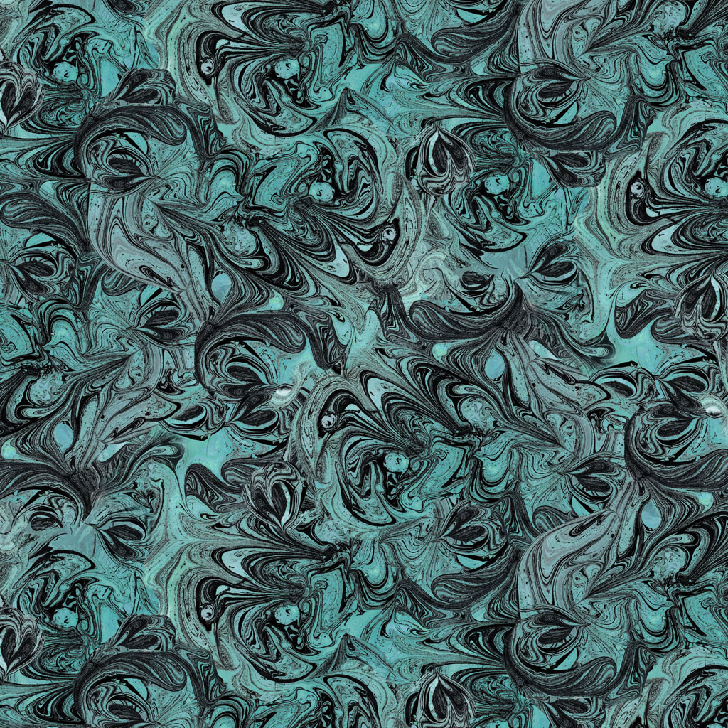 Faboolous Marbling Teal