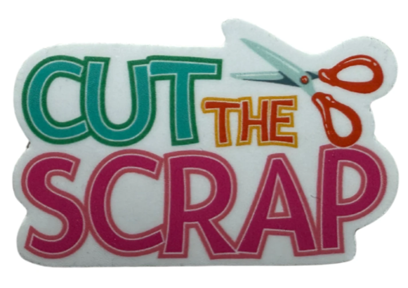 Cut The Scrap Sticker