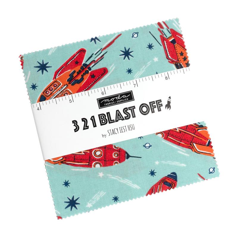 3-2-1 Blast Off 5" Charm Pack