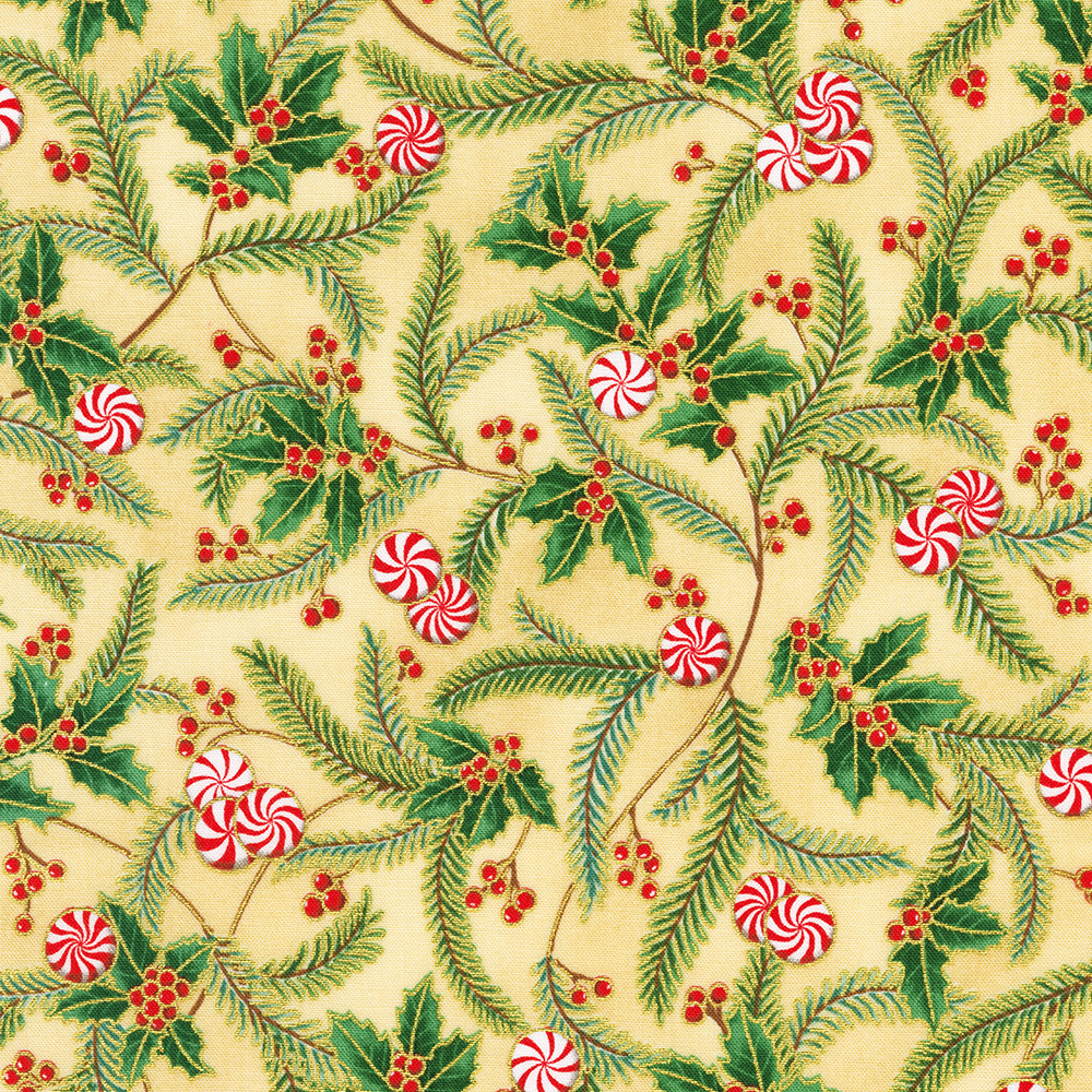 Holiday Flourish Peppermint Twist Cream