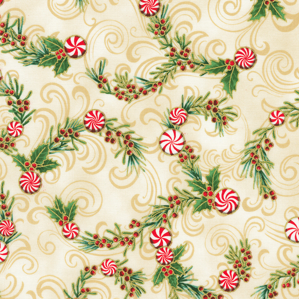 Holiday Flourish Peppermint Twist Vanilla