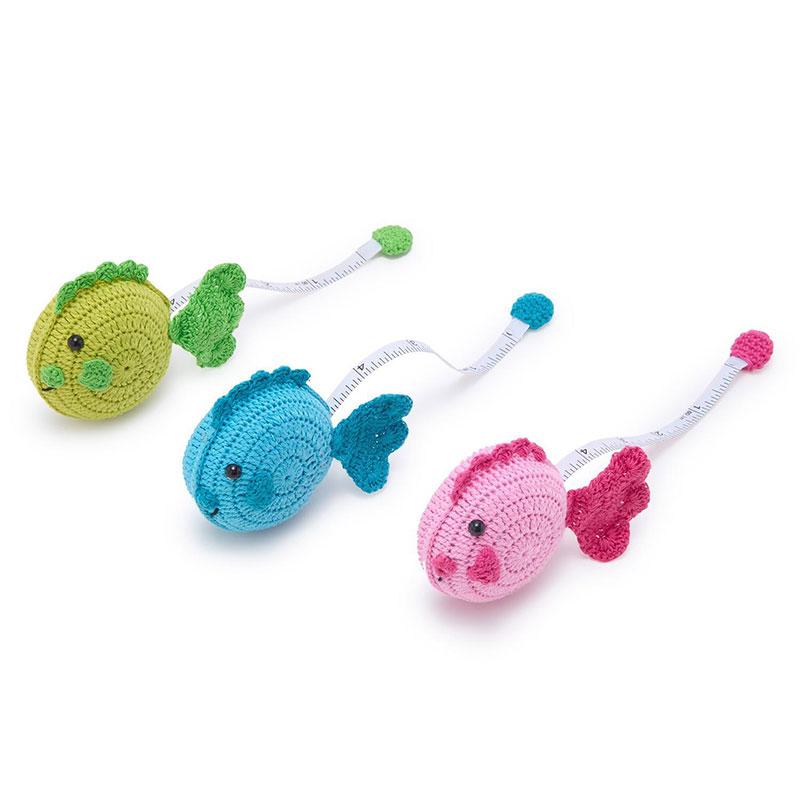 Crocheted Fish Tape Measure