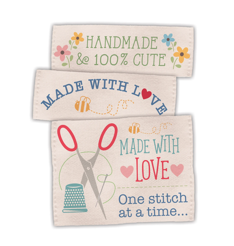 Made With Love Woven Sew In Labels