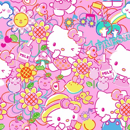 Hello Kitty Garden Doodle