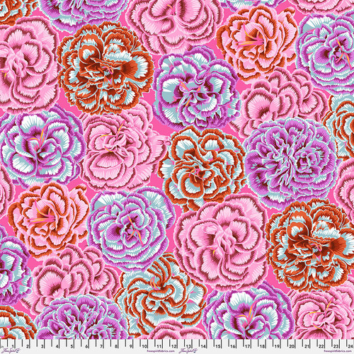 Kaffe Fassett Picotee Carnations Pink