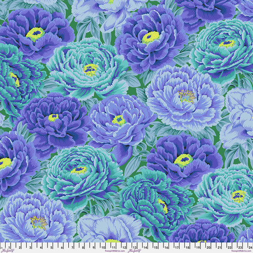 Kaffe Fassett Tibetan Peony Blue