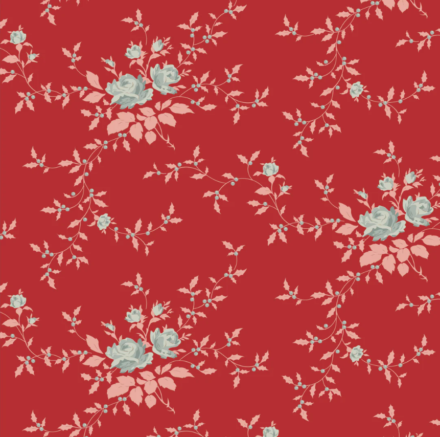 Tilda Merry Little Christmas Noel Red