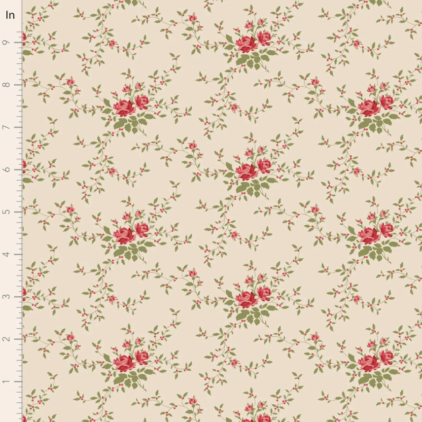 Tilda Merry Little Christmas Noel Cream