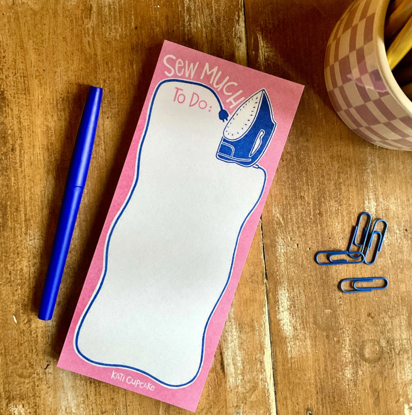 Sew Much To Do Notepad