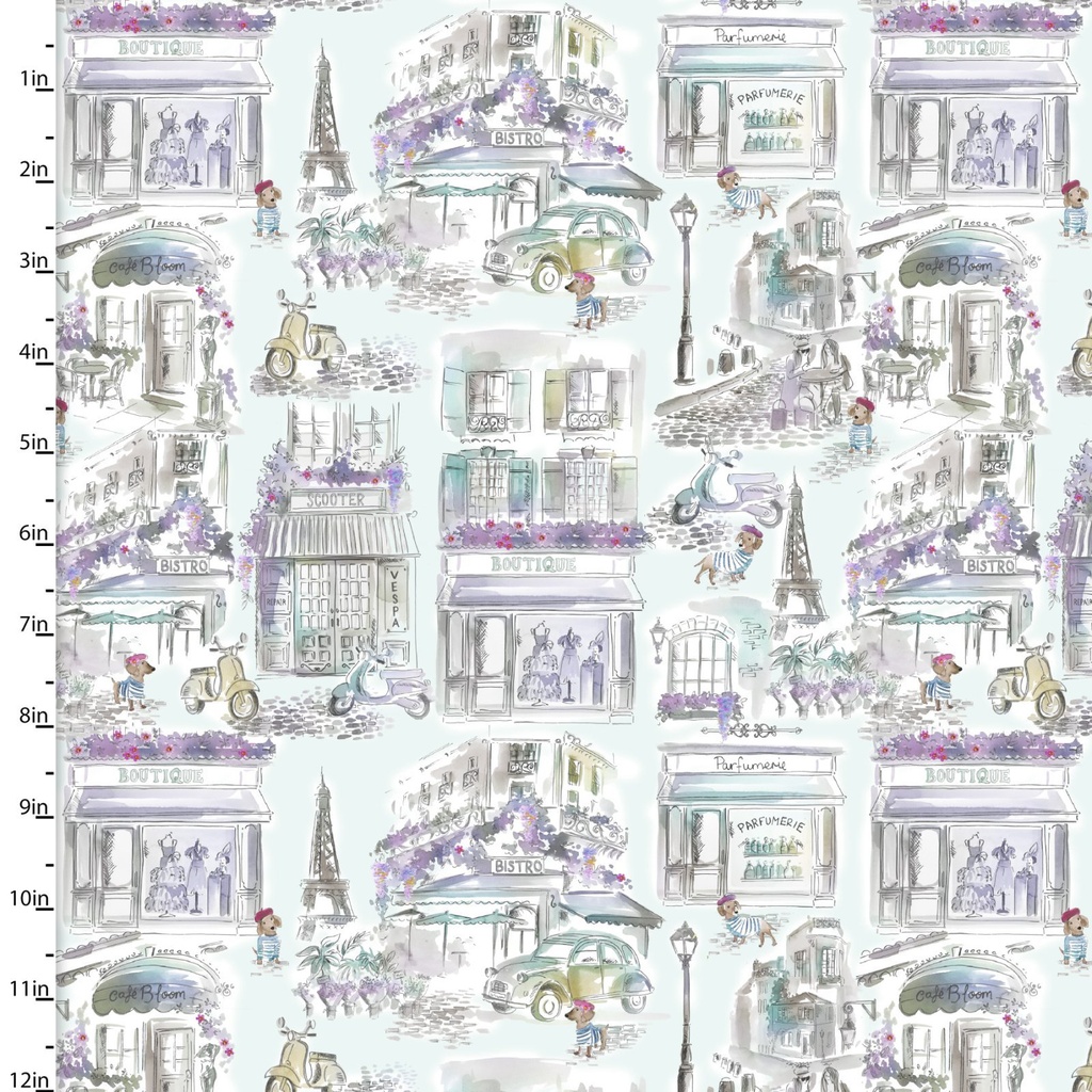 Lost in Paris Pups in Pawrie