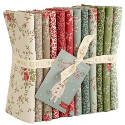 Tilda Merry Little Christmas Eve & Noel FQB 12pc