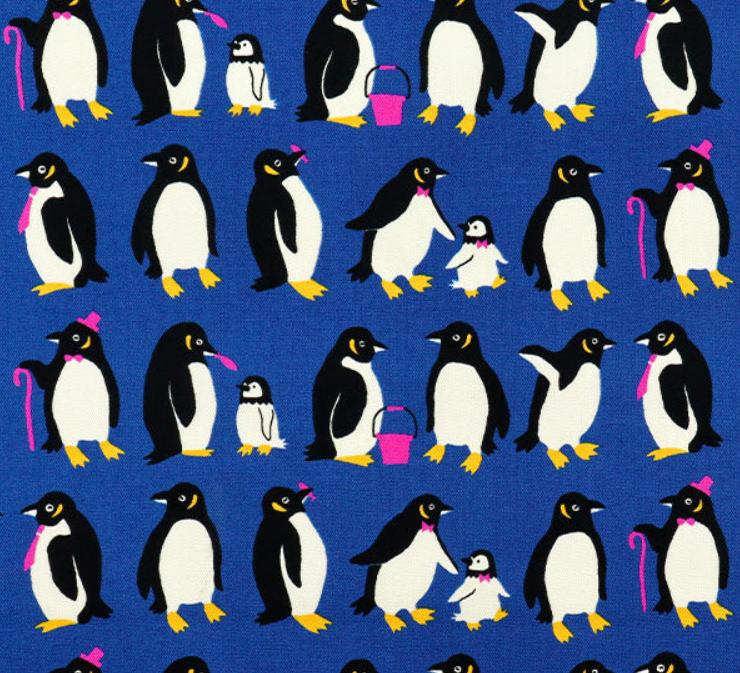 Cosmo Penguins Canvas