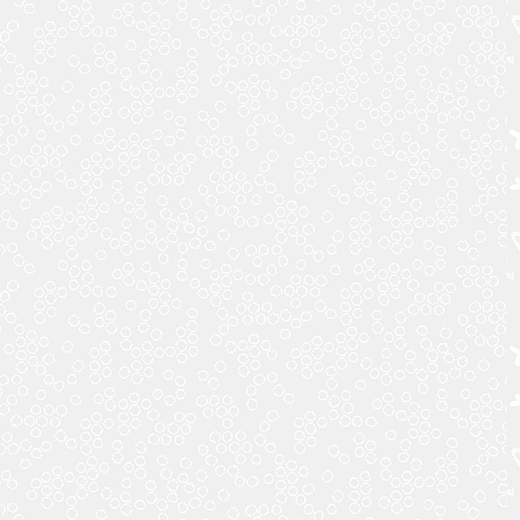 Honeycomb White on White