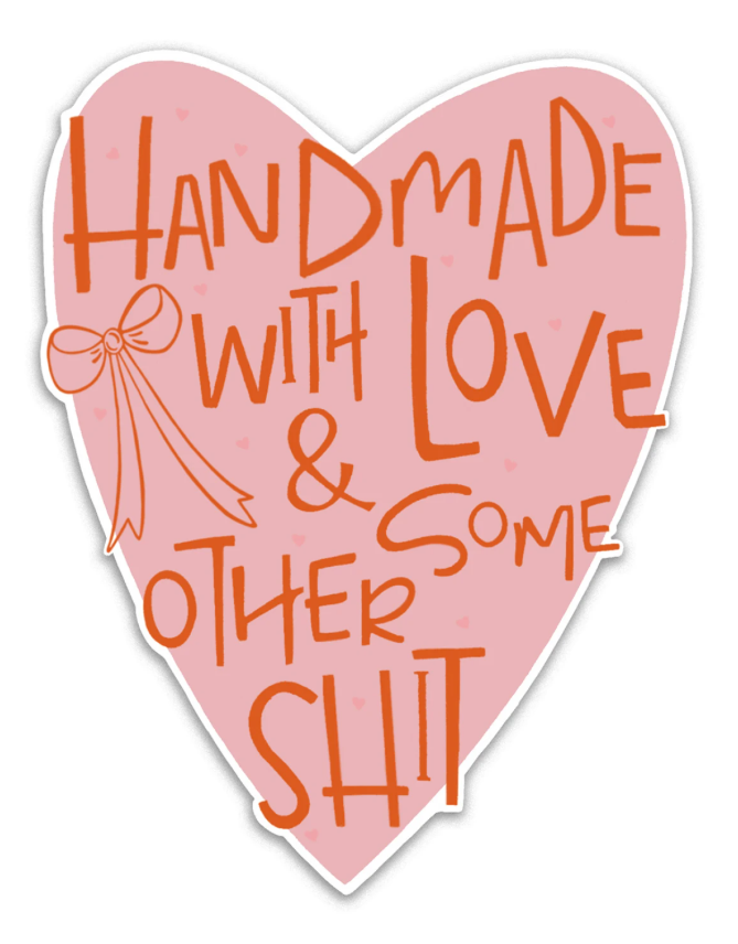 Made With Love Sticker