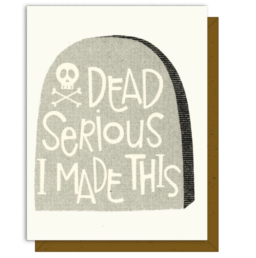 Dead Serious Card